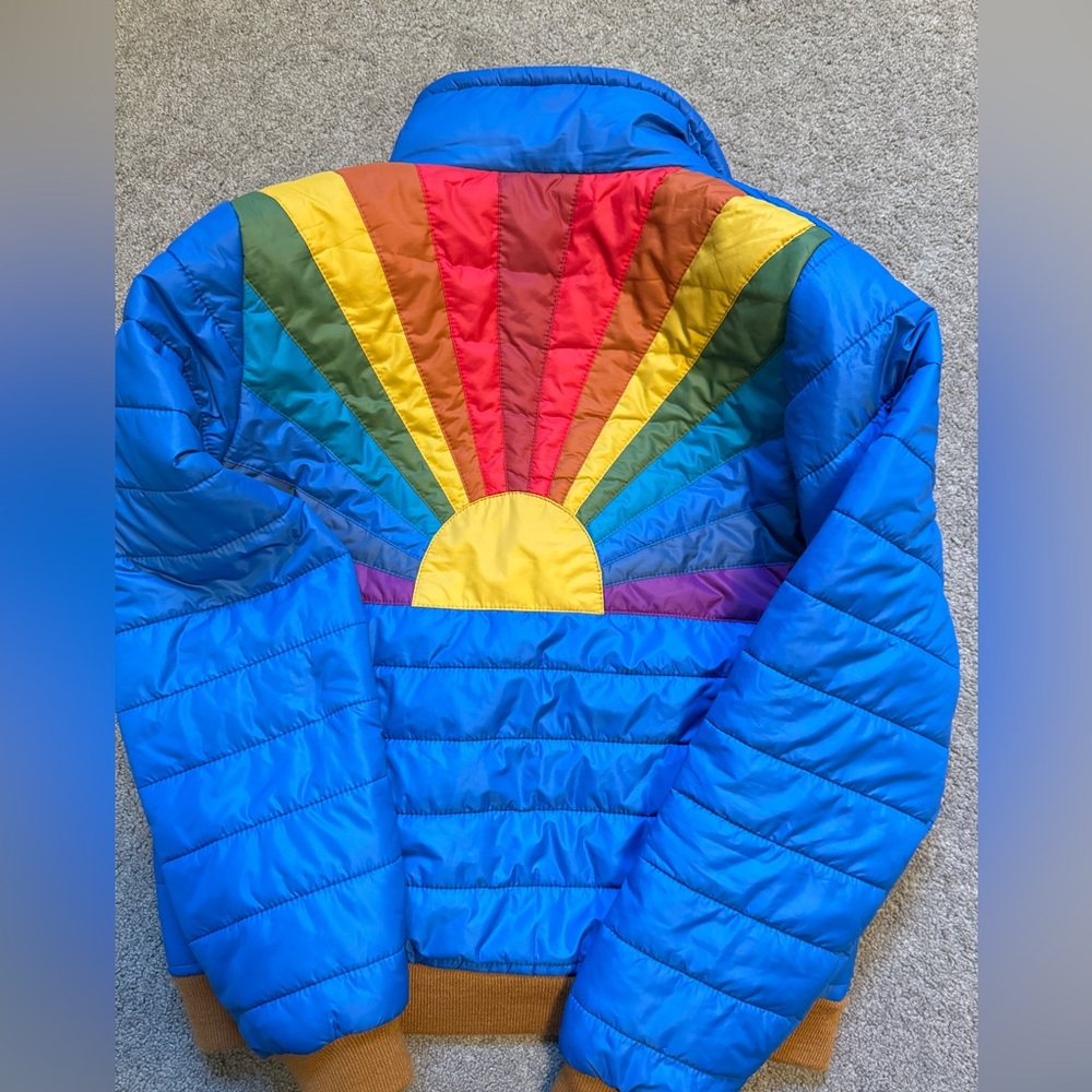 Aviator nation Sunburst jacket snorkel blue S